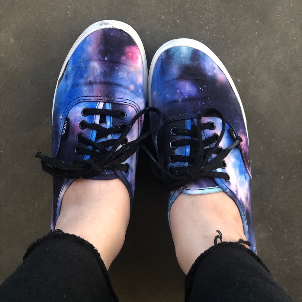 Vans Galaxy Print Low-top Sneakers